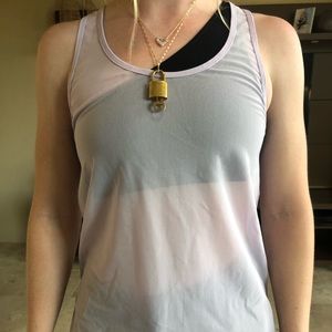 Lululemon Mesh tank top